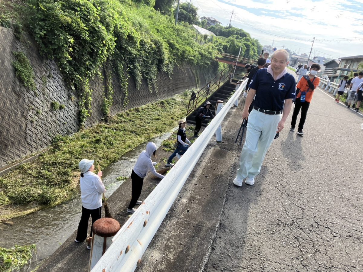 田原川周辺美化活動の実施