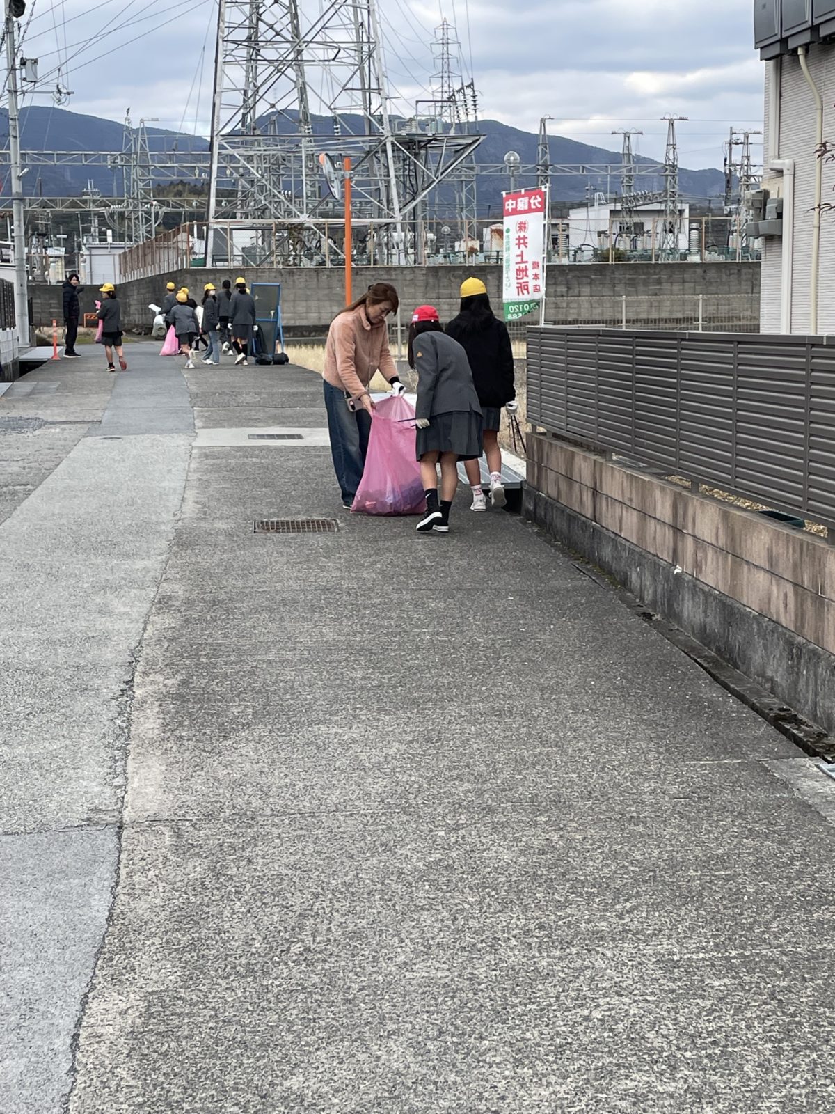 通学路クリーン作戦の実施