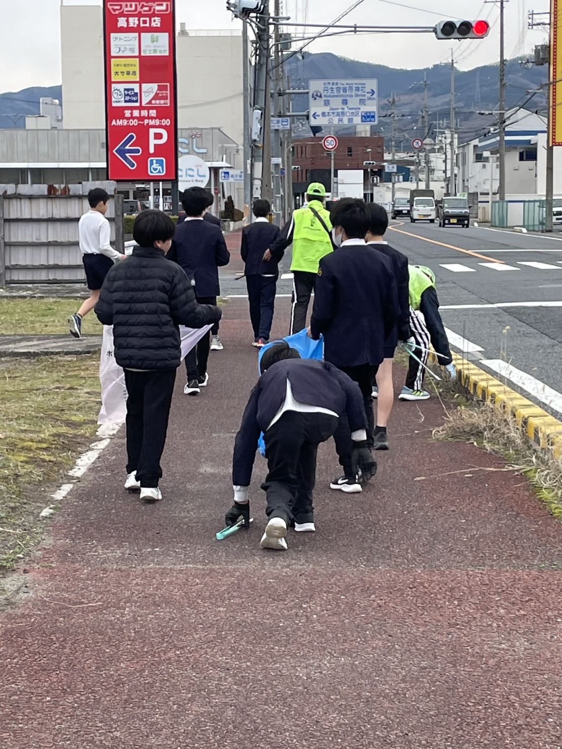 通学路クリーン作戦の実施